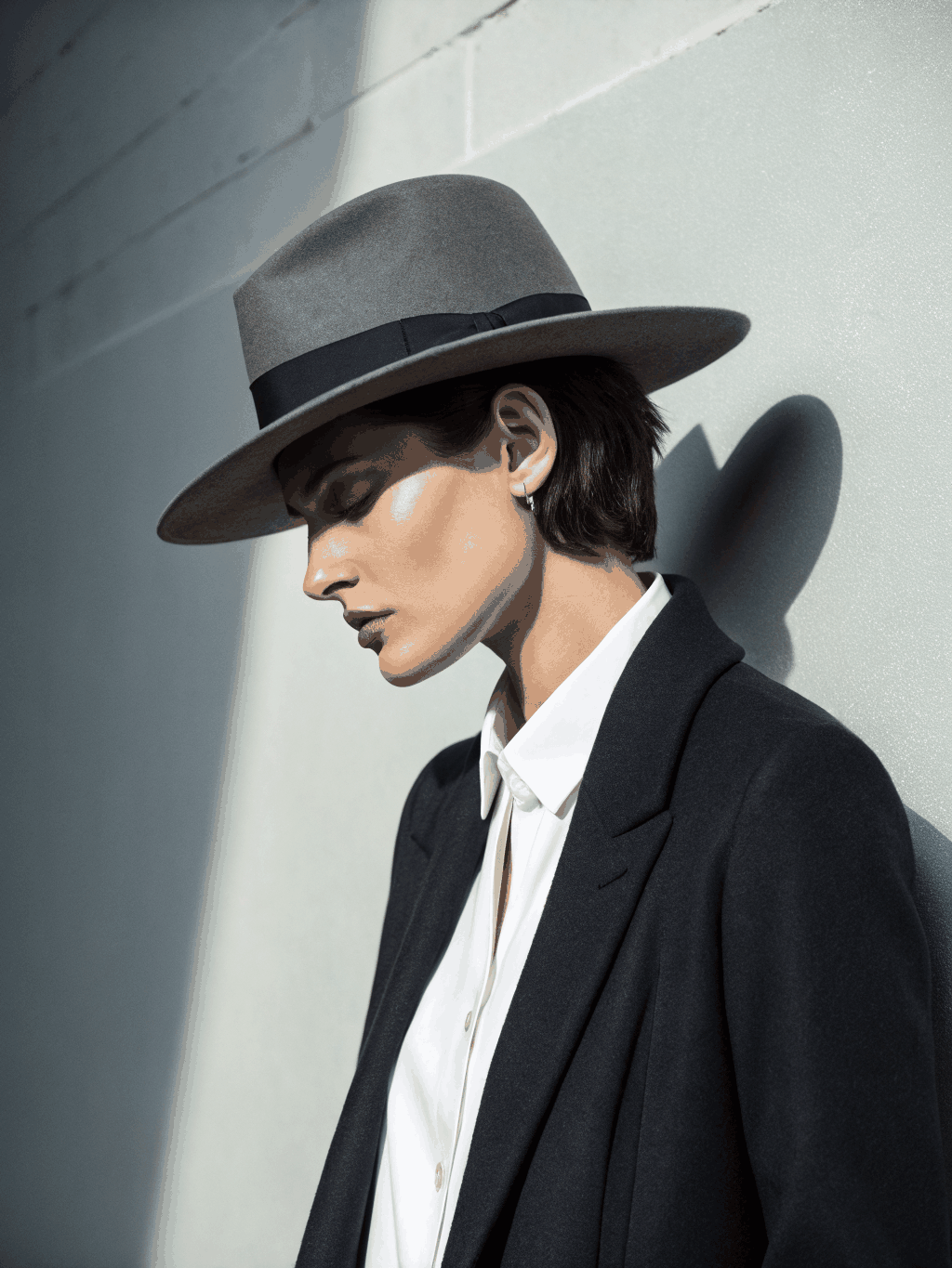 Close profile shot featuring structured streetwear headwear and accessories